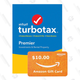 TurboTax Premier Software Download + $10 Amazon Gift Card | $55 | Amazon